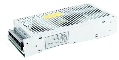 TAYKDRCAX Fuente de alimentación conmutada de Doble Salida, 100 W, D-100A, 5 V, 10 A, 12 V, 4 A, D-100B, 5 V, 10 A, 24 V, 2 A, CA a convertidor.(D-100A)