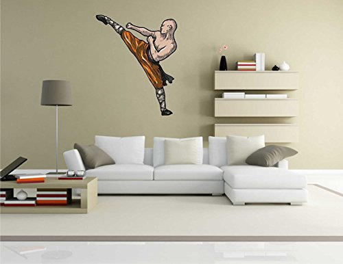 Indigos Wandtattoo, Bunt