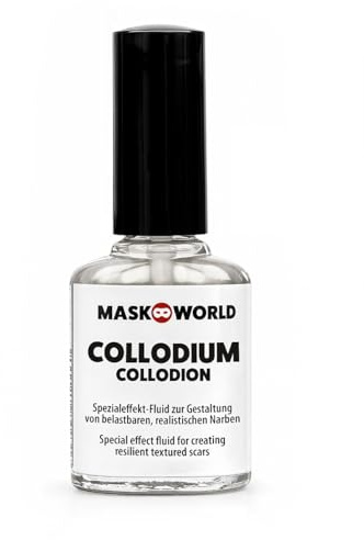 MASKWORLD - Collodium Narben-Fluid Collodion Narbe Spezialeffekt - 10 ml Pinselflasche