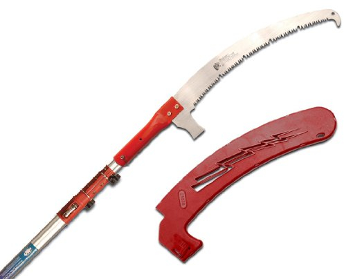 Länge 7,3–23 'Hochentaster mit 43,2 cm Wellenschliff Gebogene Klinge