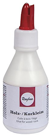 RAYHER HOBBY RAYHER Easy Glue Holzleim 100ml Korkleim trocknet transparent wasserfe