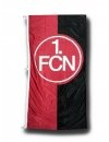 1. FC Nürnberg FCN Hissfahne Fahne 75cm x 150cm rot-schwarz