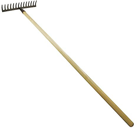 Rastrillo Agrícola 16 Dientes Con Mango