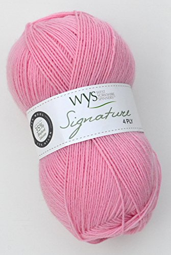 WYS Signature 4ply - Ovillo de lana para calcetines, color azul