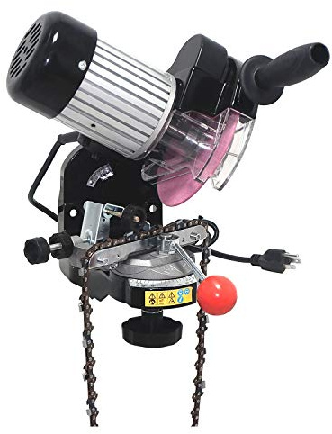 SMT- Electric Chainsaw Chain Grinder Sharpener - Comes with 2 wheels and tools [P/N: ET-TOOL014-BK]