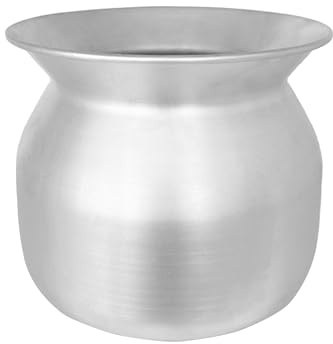 PANWA Klebriger Reis-Aluminium-Kochtopf aus Thailand – echter Ersatztopf für traditionelle Dampfgarer, Familiengröße 22 cm Standarddurchmesser (22 cm)