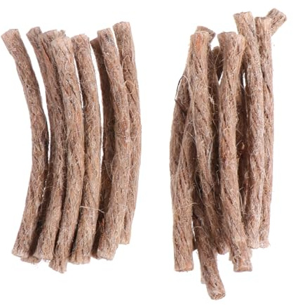 BESPORTBLE 20pcs Zunder Feuer Outdoor Zunder Camping feuerschnur Einfaches anzünden Wasserfest Kindling Fire on a Rope für Wandern Lagerfeuer Hobo Kocher Kamin oder Grill Überleben