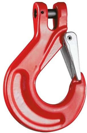 Gabelkopfhaken GK8 WLL 2000 Kg 8mm mit H-Stempel Zurrkette Kettengehänge Anschlaghaken Haken