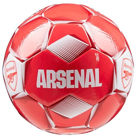 Arsenal F.C. Ballon de Foot Taille 3, 4 ou 5, Ballon Officiel du Club, Idée Cadeau pour Fan de Foot