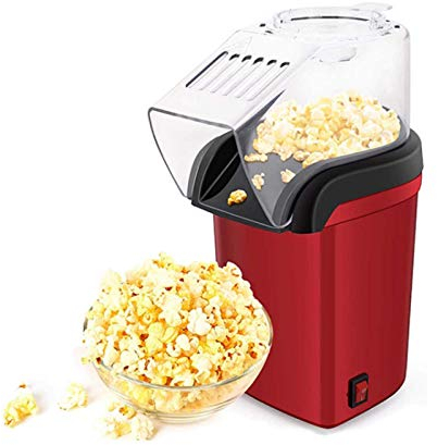 Popcorn Machine Black Mini Household Children'S Automatic Small Popcorn Machine Popcorn For Children'S Gift Healthy Oil-Free