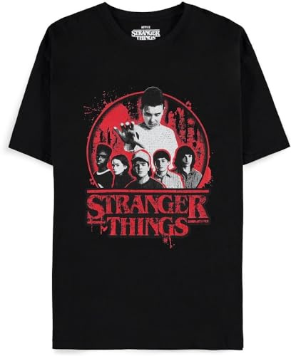 DIFUZED Kortärmad T-shirt Brand Modell T-shirt Group Stranger Things