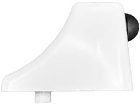 Sliding Patio Door Stop by Solid As A Lock Hardware (White)