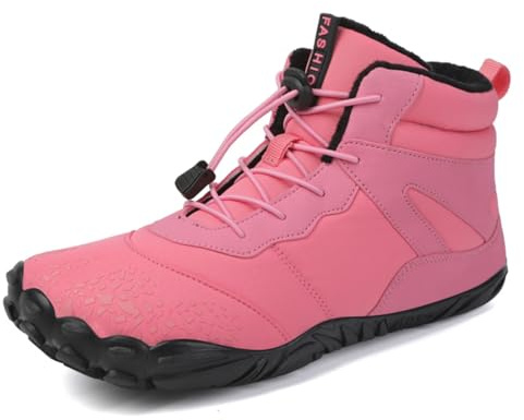 Scarpe invernali da trekking da donna e uomo, stivali da neve, impermeabili, foderati in pelliccia calda, stivaletti alla caviglia per escursionismo, trekking, sentieri, arrampicata, scarpe