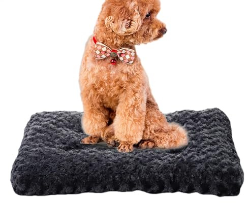 Mittleres Hundebett – wasserdichtes Hundekissen, gepolsterte, Korb | Liegefläche rutschfest, waschbar, Abnehmbarer Bezug, kuscheliger Teppich, gemütliches Nest, weicher Korb für Innenausruhe