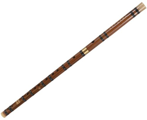 UPKOCH Flauta De Bambú Profesional Flauta Antigua Desmontable Instrumento Para Principiantes Práctica Portátil