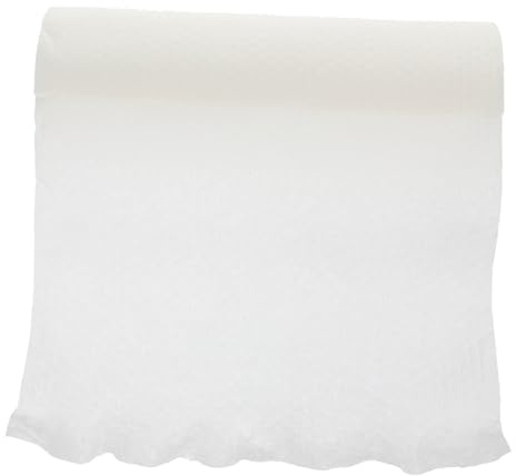 Toalla de Papel de Cocina Uso, Rollo Blanco de Tela No Tejida | Uso Doméstico en Cocina, Apta para Vajilla y Cucharas, para Tareas de Limpieza Variadas
