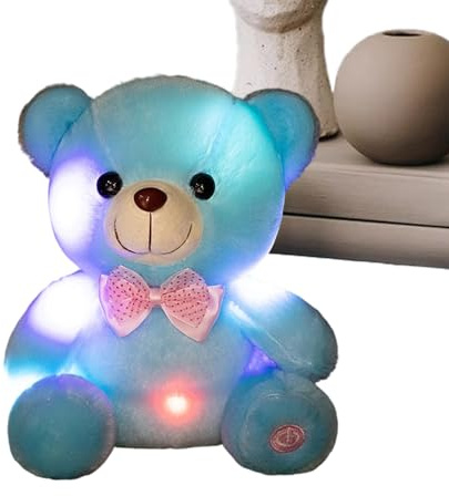 Genérico Peluche Que en la Oscuridad | Decoración Habitación Suave Y Luminosa - de Peluche con Juguete Relleno - para Consuelo y Acompañía de Niñas y Adultos en Hogar, Sala de Estar,