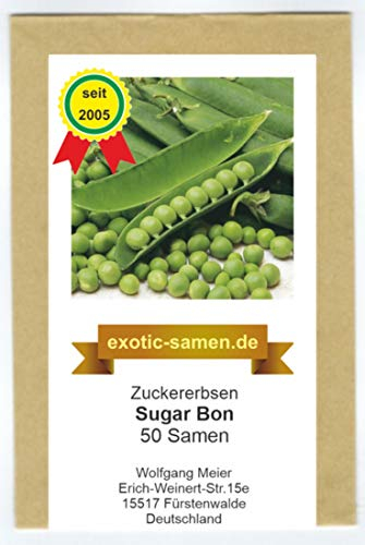 Zuckererbse - Sugar Bon - 50 Samen
