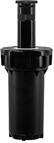 Orbit 54534 – Arroseur escamotable Professionnel Demi-Motif de 5,1 cm, 1 pièce (Lot de 1), Noir