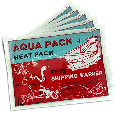 Aqua Pack 10 Stück Heat Pack Wärmekissen Tier Pflanzenversand Wärmepads 40 Stunden Wärmedauer