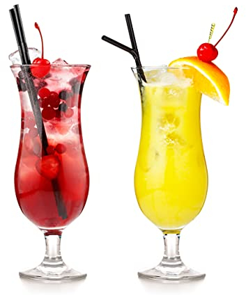 Topkapi Tiki Beach 92506 - Copas de cóctel de piña colada, 460 ml, 6 unidades