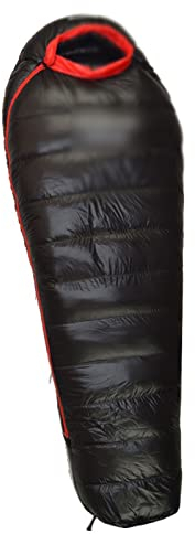 CCKUHN Schlafsäcke Outdoor Camping Weißer Daunenschlafsack Ultraleichter Winter-/Herbstschlafsack für Erwachsene Geeignet für Reisen, Wandern, Camping