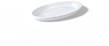 Teglia in Ceramica da Forno Ovale 17 x 28 cm – Pirofila Antiaderente per Cottura e Servizio, Resistente ad Alte Temperature, per Lasagne, Verdure e Dolci – SinergiaFD