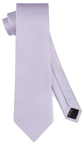 HISDERN Krawatten für Herren Einfarbig Klassische Krawatte Herren Formelle Elegante Business Schlipse für Hochzeit Party Büro Krawatte 8.5cm