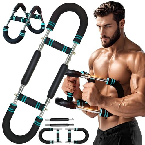 Twister Arm Trainer, Expansor de Pecho Ajustable, Ejercitador de Pecho para Hombres, Equipo de Fitness para Entrenamiento de los Músculos del Hombro, Equipo de Fitness para el Hogar