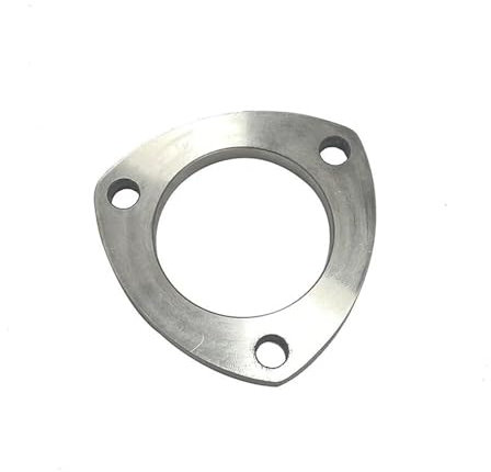 Tubo Di Scarico Coda Gola Ricambi Auto Flangia Per Tubo Scarico Marmitta Giunto Triangolare 51mm 63mm 76mm Accessori Generali Acciaio Inossidabile(63mm)