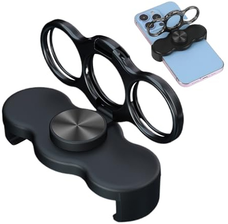 Genérico Soporte para Teléfono,Soporte Móvil Giratorio De 360 Grados | Agarre De para Teléfono Plegable | para Mano Dedo Hogar Cocina Escritorio Gimnasio Mesa Llamadas Navegación