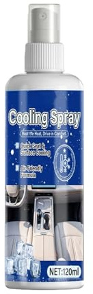 Cool Care Spray | 120ml Spray Idratante Ghiaccio | Rinfrescante per Tutto il Corpo,per campeggio spiaggia piscina sport caldo picnic festival stadio all'aperto escursionismo
