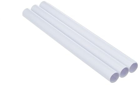 XIMAX Schnappfix Rohrverkleidungs- und Dekorationssystem (weiß), 3-fach