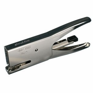 Heftzange skre-mini, vernickelt, Einlegetiefe 3,2cm, Leistung ca. 10 Blatt