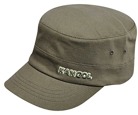 Kangol Casquette Flexfit Urban Army Femme/Homme - Militaire pour Femme avec Visiere, Ferme a l’Arriere, Visiere Printemps-ete Ete - S/M (54-57 cm) Olive