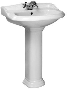 pietra – Rubinetto per lavandino in ceramica retro con colonna