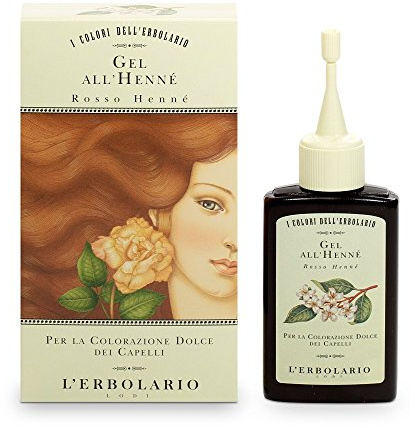L'Erbolario Gel Riflessante Rosso Henne 70 ml,(Hennarot, Gel mit Henna), 1er Pack (1 x 70 ml)