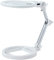 KATSU Lampe de Bureau Loupe 2X avec Lumière LED, Optique Mains Libres Illuminée en Verre pour Réparation de Bijoux, Artisanat, Lecture et Travaux de Fermeture 990748