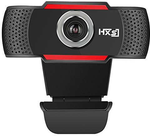 KUANDARMX HD Webcam per PC con Microfono Full HD 1080P Webcam USB per PC Fisso,Laptop y Mac,USB 2.0 Videocamera per Videochiamate, Studio, Conferenza, Registrazione Compatibile, 1080P