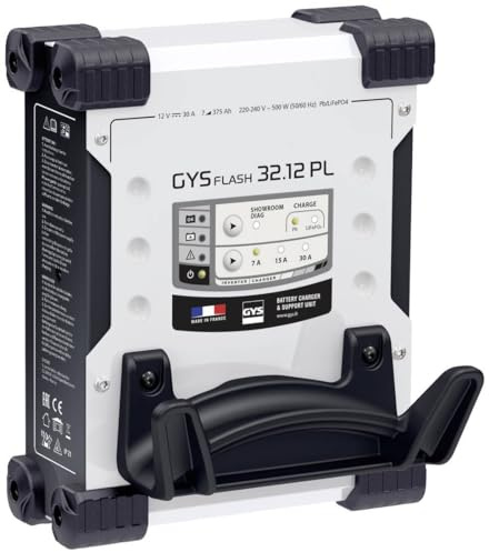 GYS Autobatterie Ladegerät Batterieladegerät für KFZ LKW Motorrad Batterien von 7Ah Batterien von 15Ah 027381