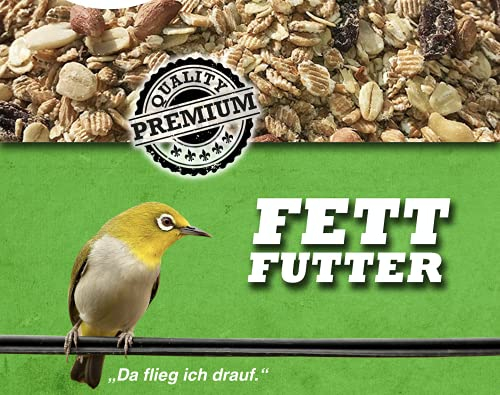 Vogelfood 25 kg Fettfutter Vogelfutter für Vögel