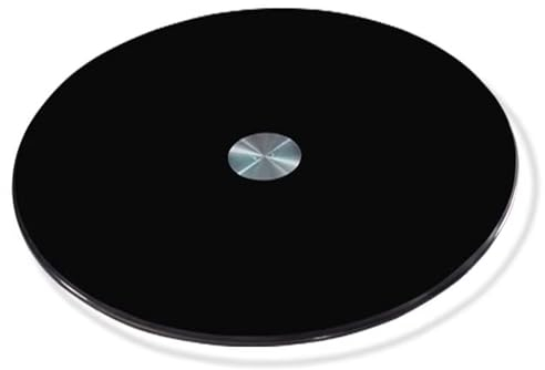 Tapa De Cristal Para Mesa Redonda Tablero De Vidrio Redondas Vidrio Templado Para Mesa De Comedor Diámetro 35cm ~ 100cm Para Mesa De Comedor Cocina Jardín ( Color : Turntable , Size : Ø 100cm(40Inch)