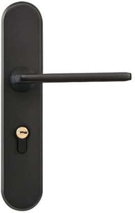 TEmkin Leise Magnetschlösser für den Innenbereich, Schlafzimmertürschlösser, diebstahlsichere Geteilte Holztür (Argento 12,9 cm)