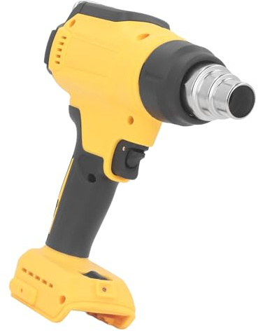 Pistola de Calor Inalámbrica de 300 W 30~550 °C Pistola de Aire Caliente de Calentamiento Rápido Núcleo de Calentamiento de Cerámica Pantalla LED de Calentamiento Rápido