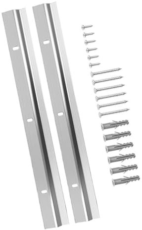 OSALADI 1satz Z-shaped French Cleat Hanger Für Wandmontage Rutschfeste Aufhängung Für Spiegel Bilderrahmen Und Wanddekorationen Robustes Eisenmaterial Einfache Installation Für
