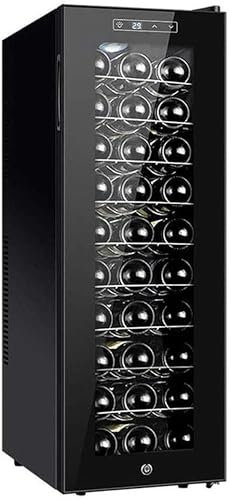 QPZMALSKY Cabinet With Independent Counter Refrigerator Thermostat, Temperature And Moisture Wine Cooler Cooled By Air With Intelligent Touch Screen For B Wines