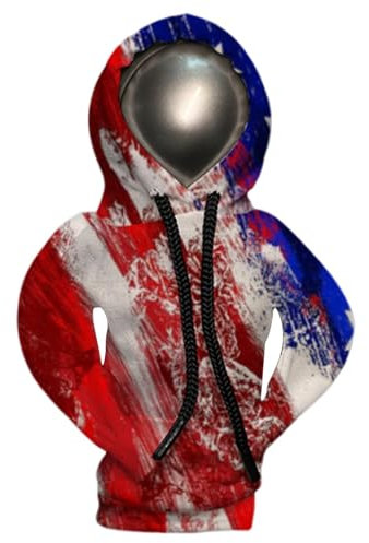 Buerfu Auto-Schalthebel-Hoodie, lustige Auto-Schalthebelabdeckungen,Auto Gear Cover Hoodie | Lustiger patriotischer Flaggen-Pullover-Hoodie für Gangschaltung, Sweatshirt Auto-Schaltknauf-Abdeckung,