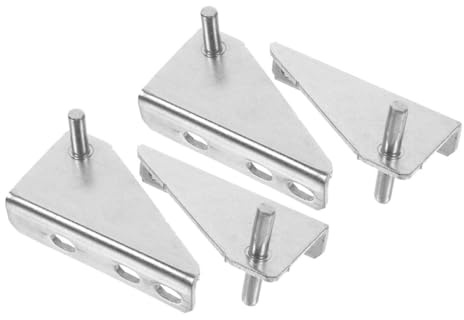 Gadpiparty 4stücke Edelstahlscharniere für Kühlschranktüren Kleine Gefrierschranktürscharniere Ersatzscharnier für Kühlschränke Metallscharniere Türscharnier Reparatur
