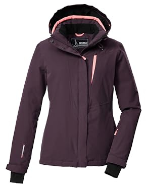 Killtec Damen Ksw 25 Wmn Ski Jckt Skijacke/Funktionsjacke mit abzippbarer Kapuze und Schneefang