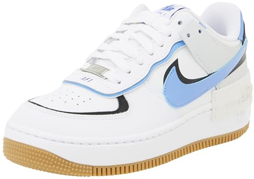 Nike DZ1847-109 Nike Air Force 1 Shadow Mujer White/Royal Pulse-Black-Photon Dust EU 38